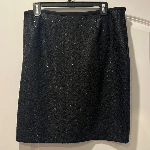 Skirts Black Sequin Size M Skirt Poshmark